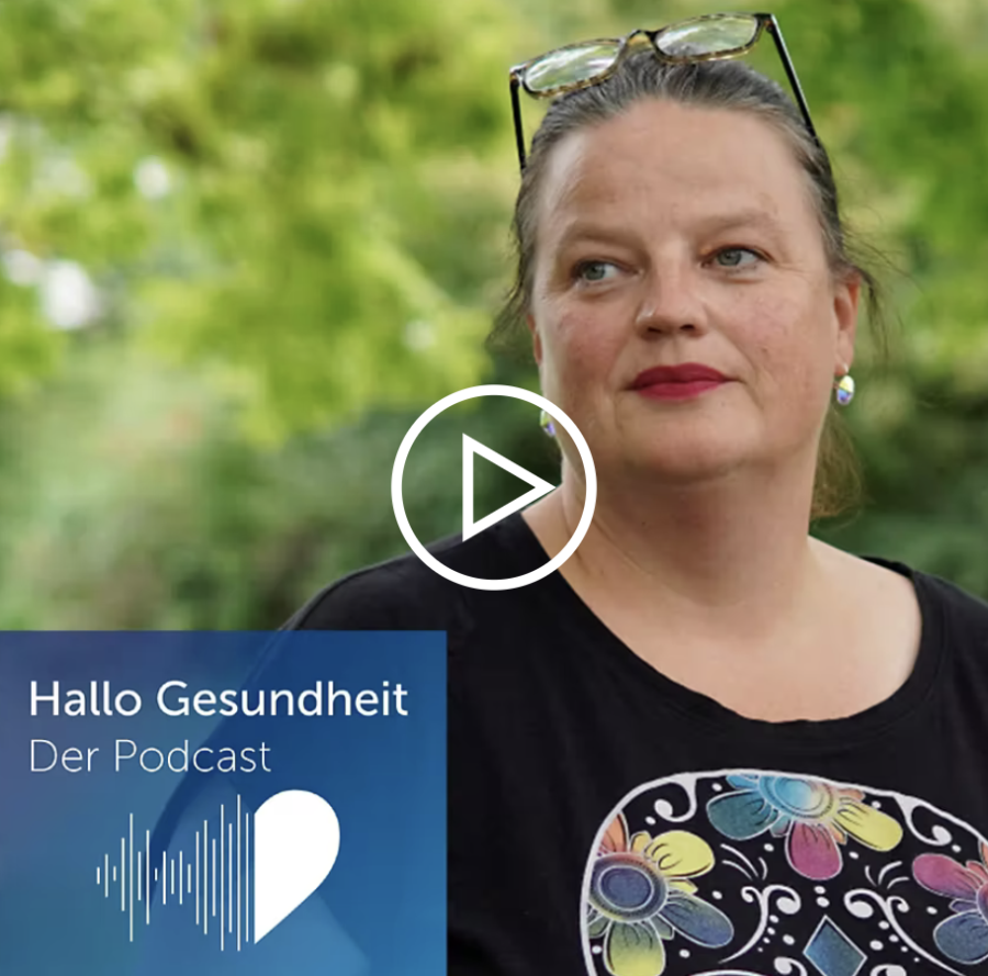 Ilona Schmidt, Palliaviva, im Podcast der CSS über Palliative Care.