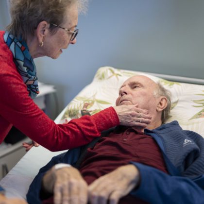 Frau B. und ihr Mann.