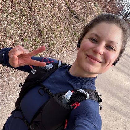 Abschalten beim Sport: Carmen Cereghetti, Palliaviva-Mitarbeiterin, setzt sich gerne Ziele.