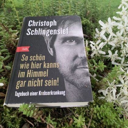 Cover des Buches von Christoph Schlingensief: So schön wie hier ...