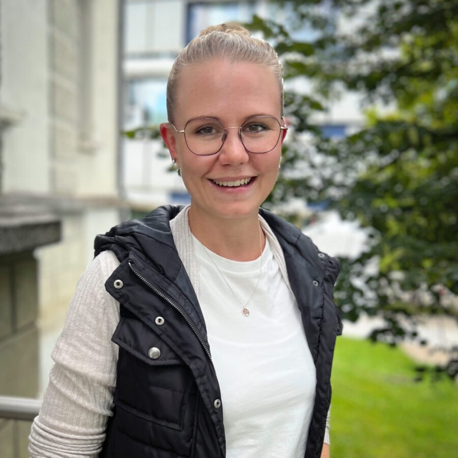 Porträt von Andrea Baschnagel, Palliaviva-Mitarbeiterin.