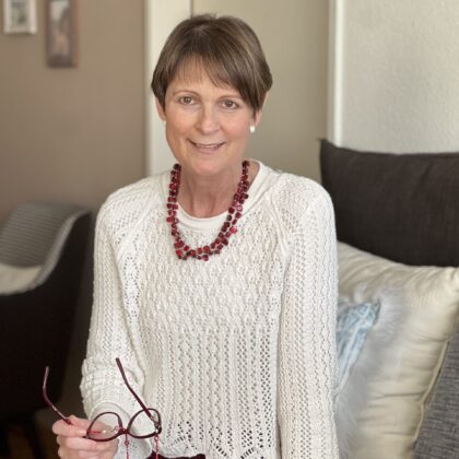 Porträt von Barbara Brandenberg.